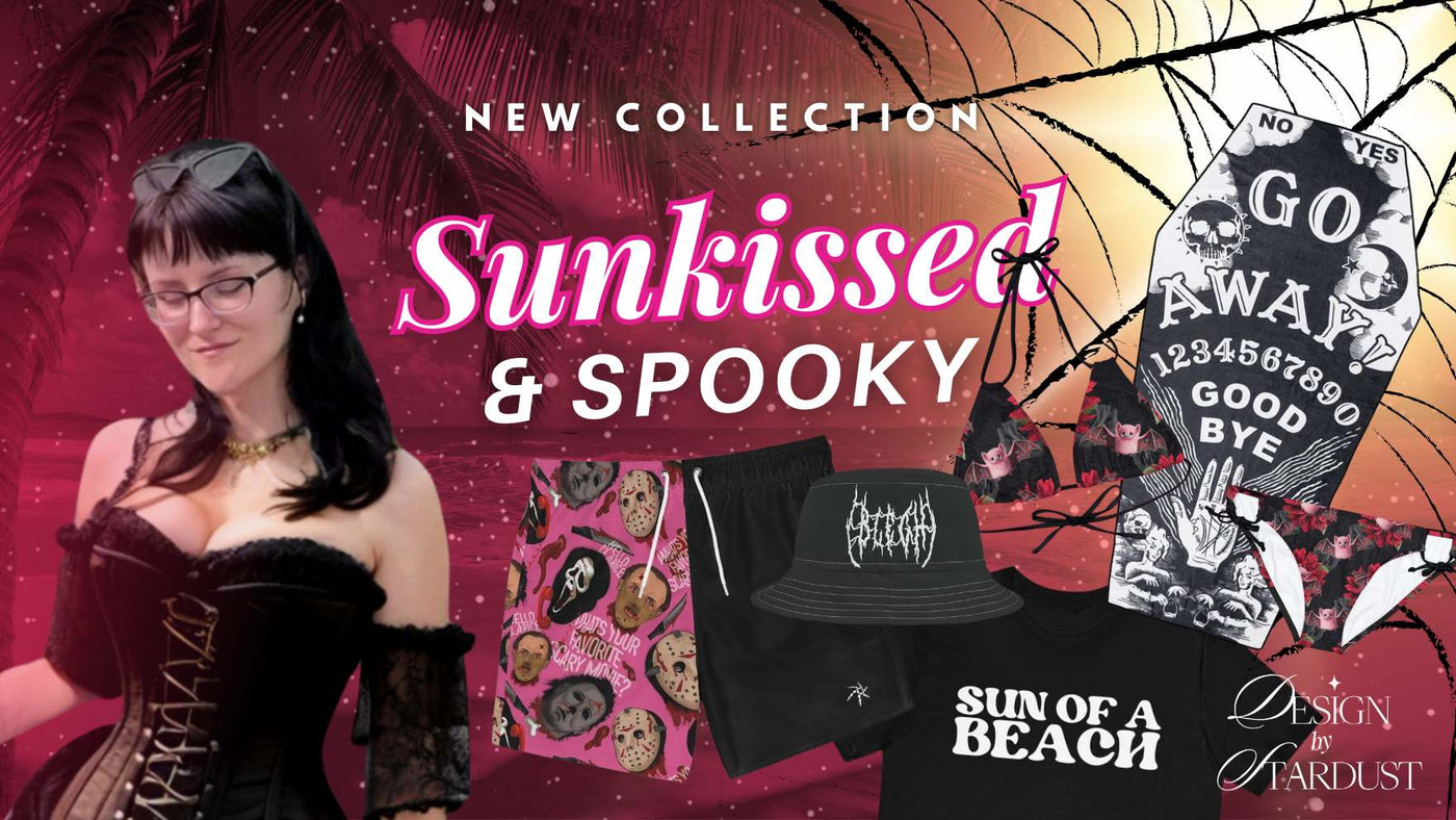 Sunkissed & Spooky : Home Decor & Apparel for Hot Goth Summer