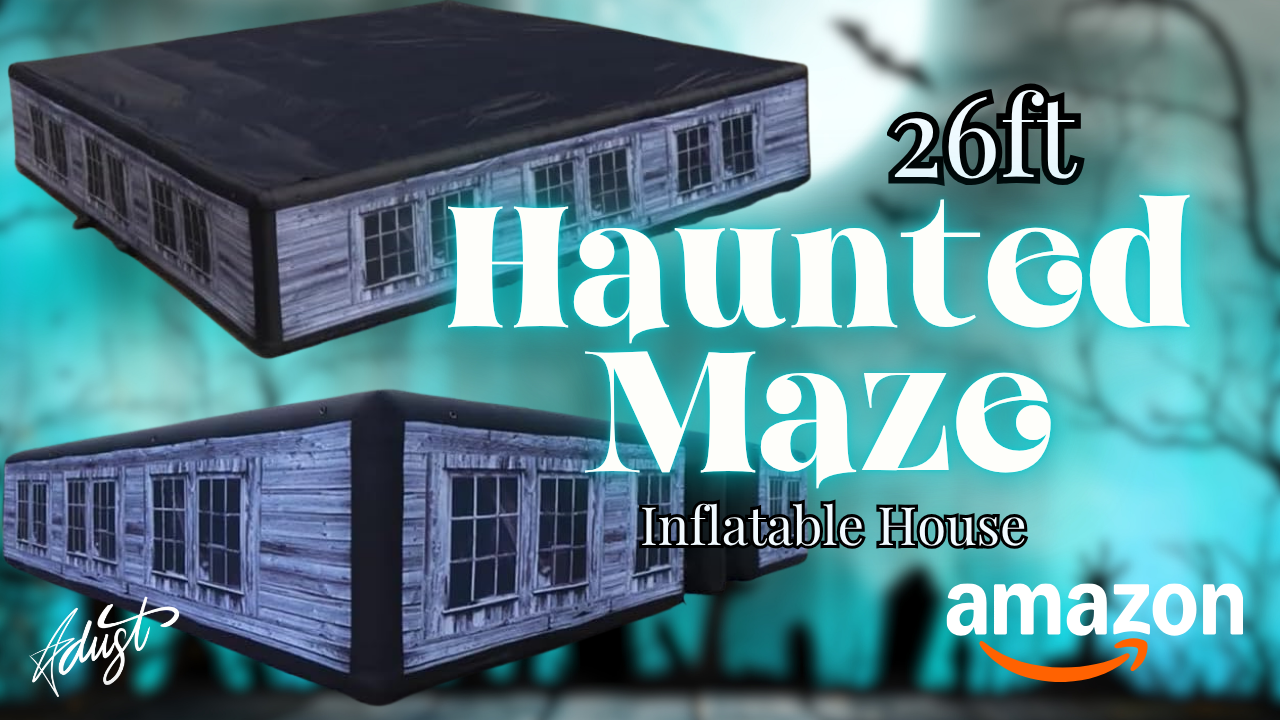 Inflatable Haunted Horror Maze Backyard Attraction on Amazon