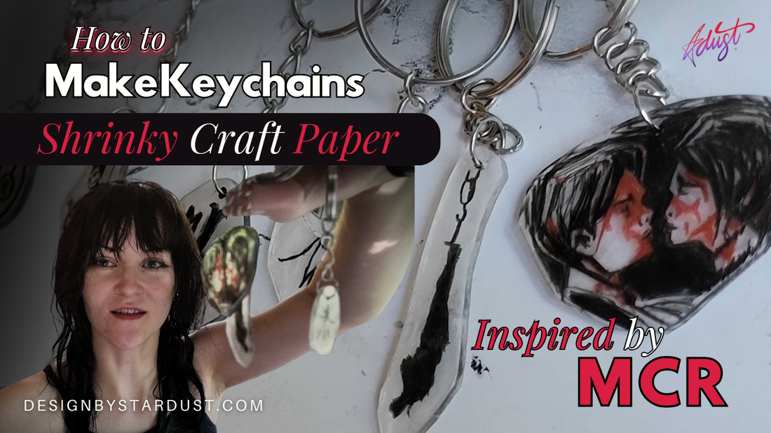 How to Make Keychains - Inspired by My Chemical Romance