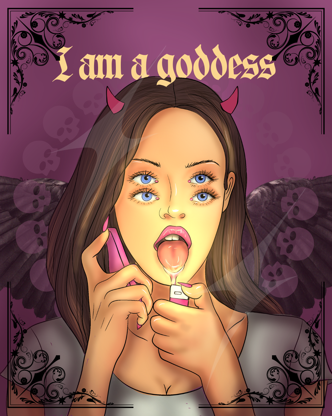 I Am a Goddess - Jennifer's Body 5x7 Art Print