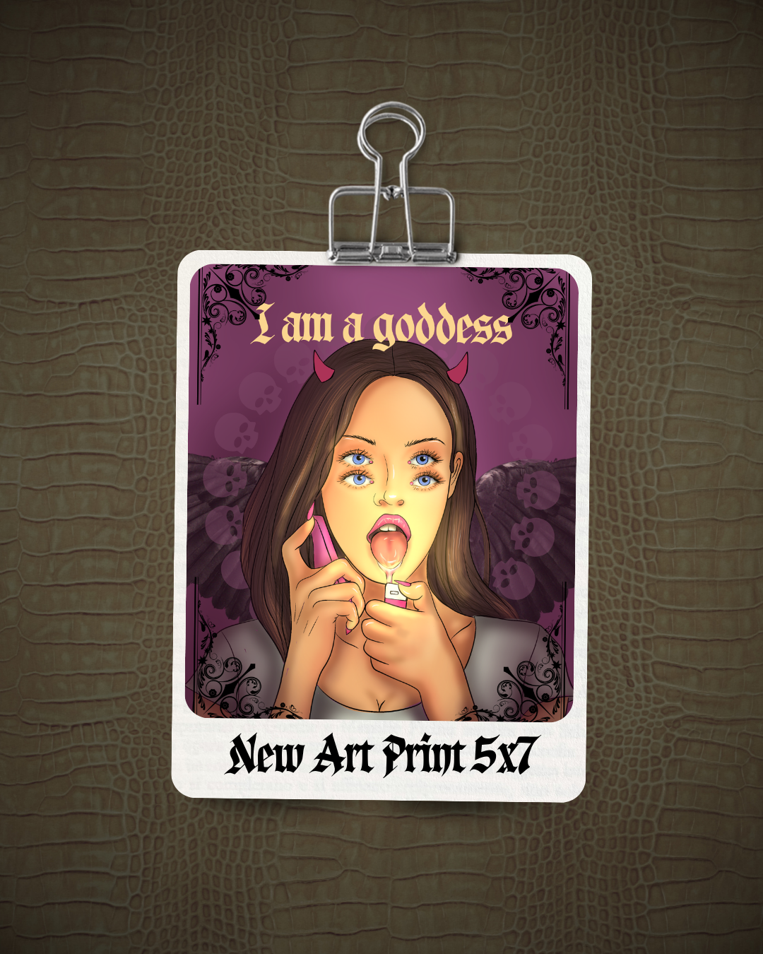I Am a Goddess - Jennifer's Body 5x7 Art Print