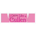 I Drive Like a Cullen Bumper Stickers Teen Goth Car Accessories - view 4
