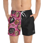 Horror Fan Beach Swim Trunks - detail view