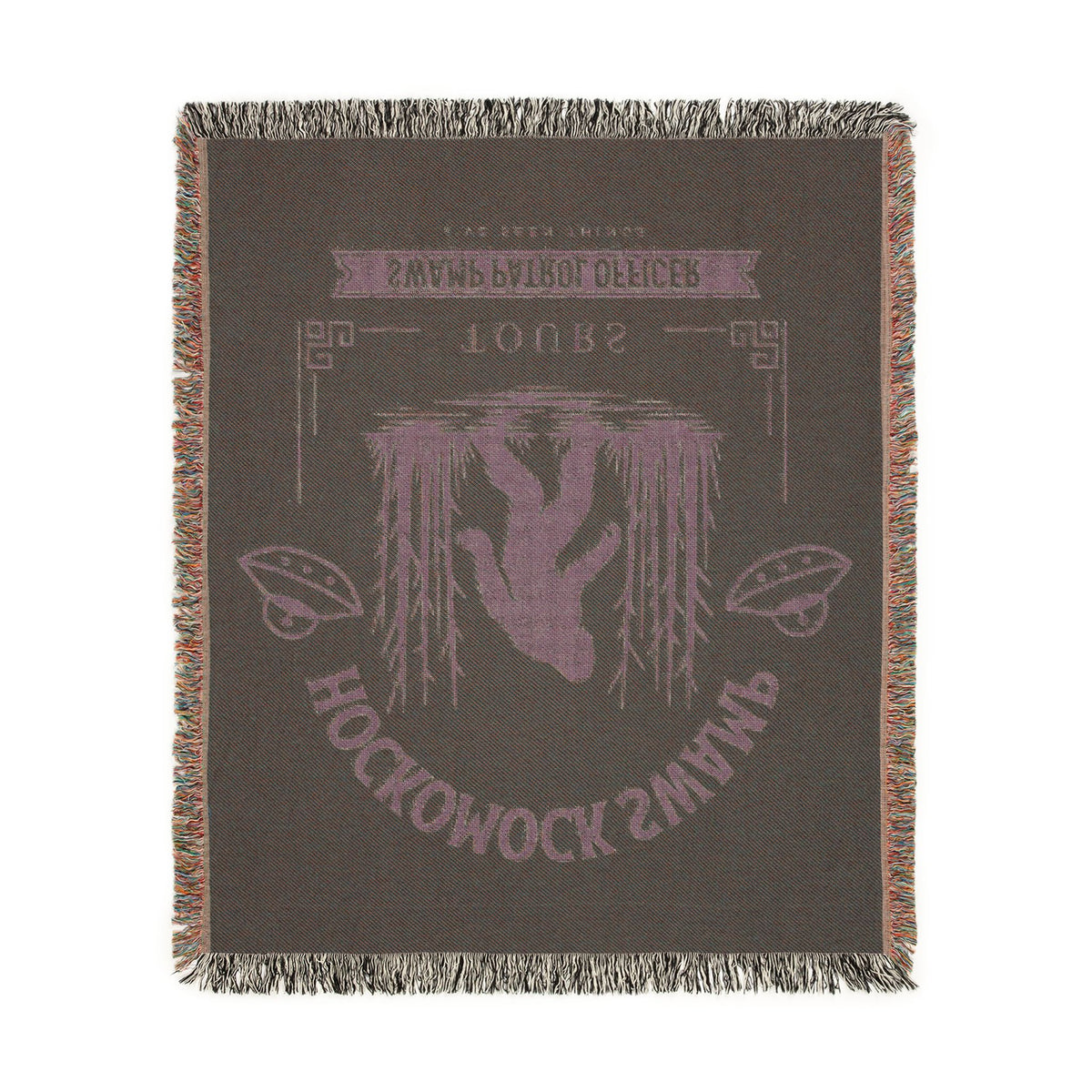 Hockomock Swamp Tours - Woven Blanket