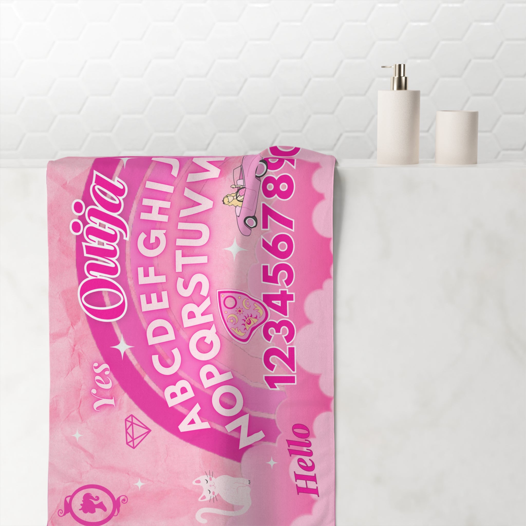 Barbie Ouija Beach Towel