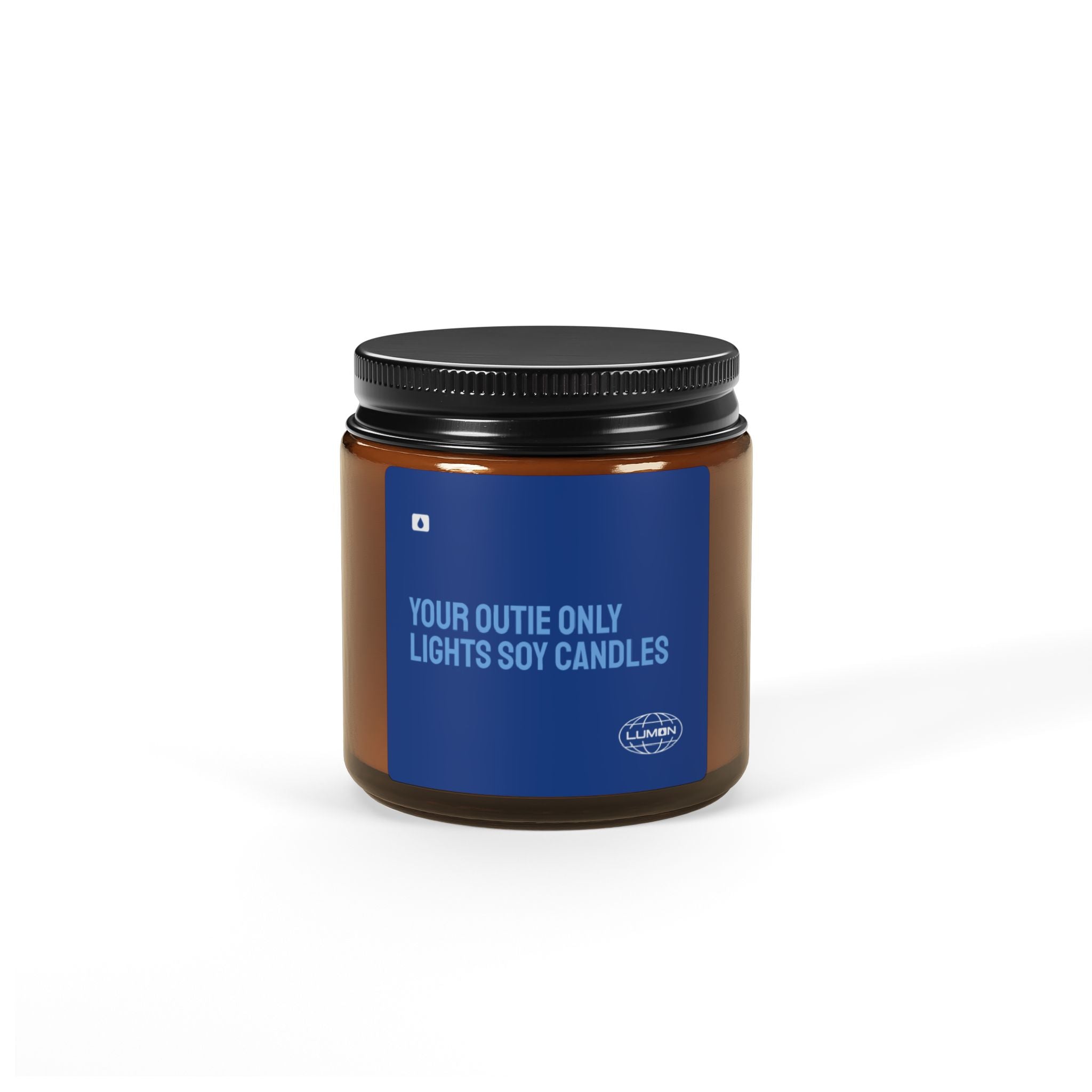 Your Outie Only Lights Soy Candles | Severance 4oz Amber