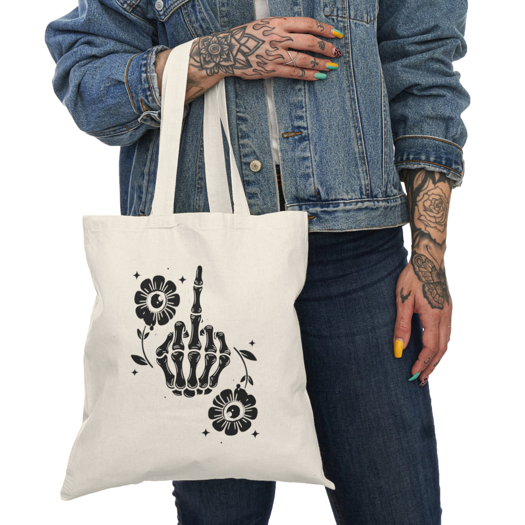 Really Bad Vibes Only Natural Tote Bag