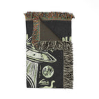 Woven Blanket — Supernatural Forensics Society Vintage Badge Throw