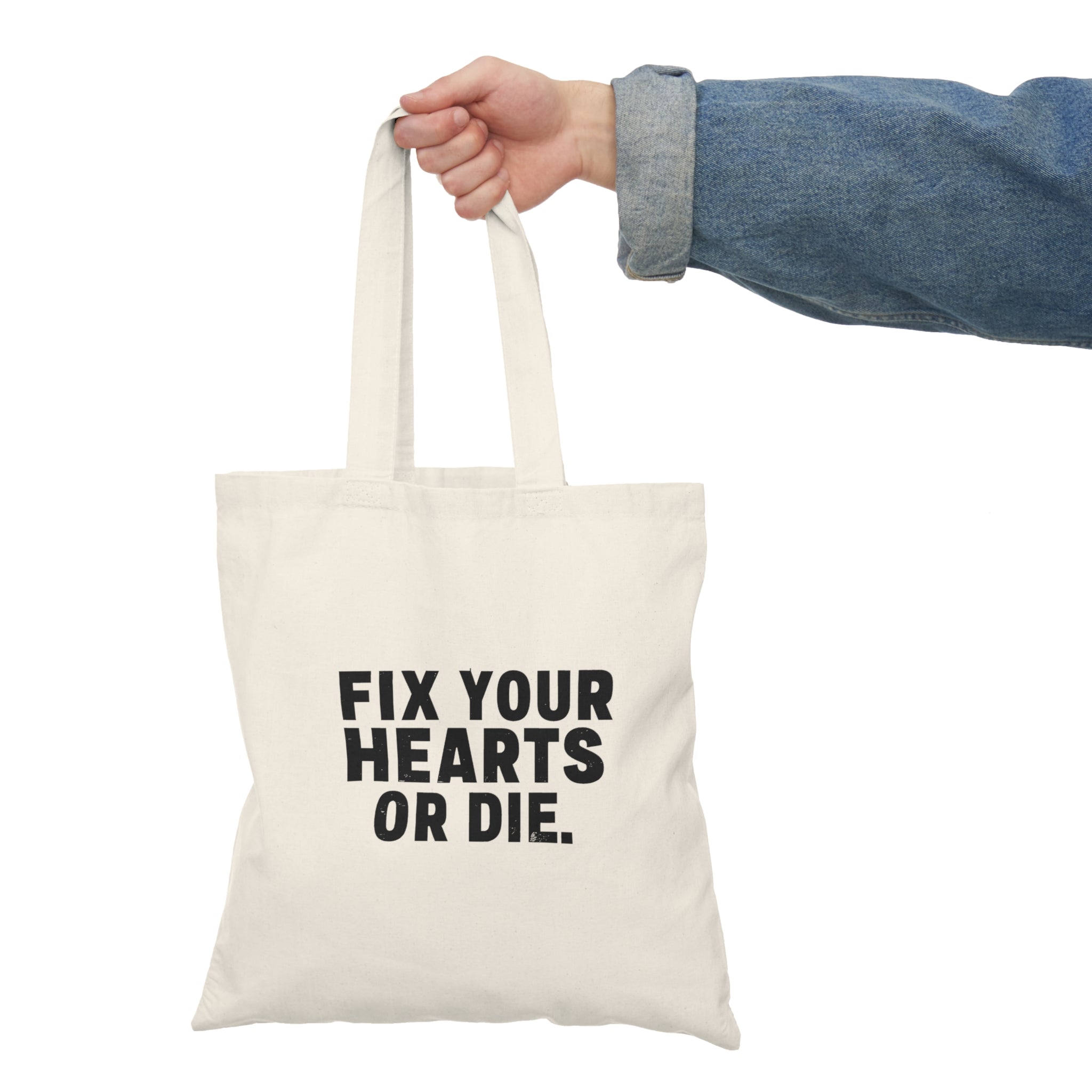 All Men are Cremated Natural Tote Bag