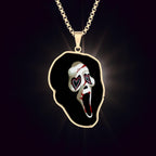 Ghost Scream Pendant Necklace
