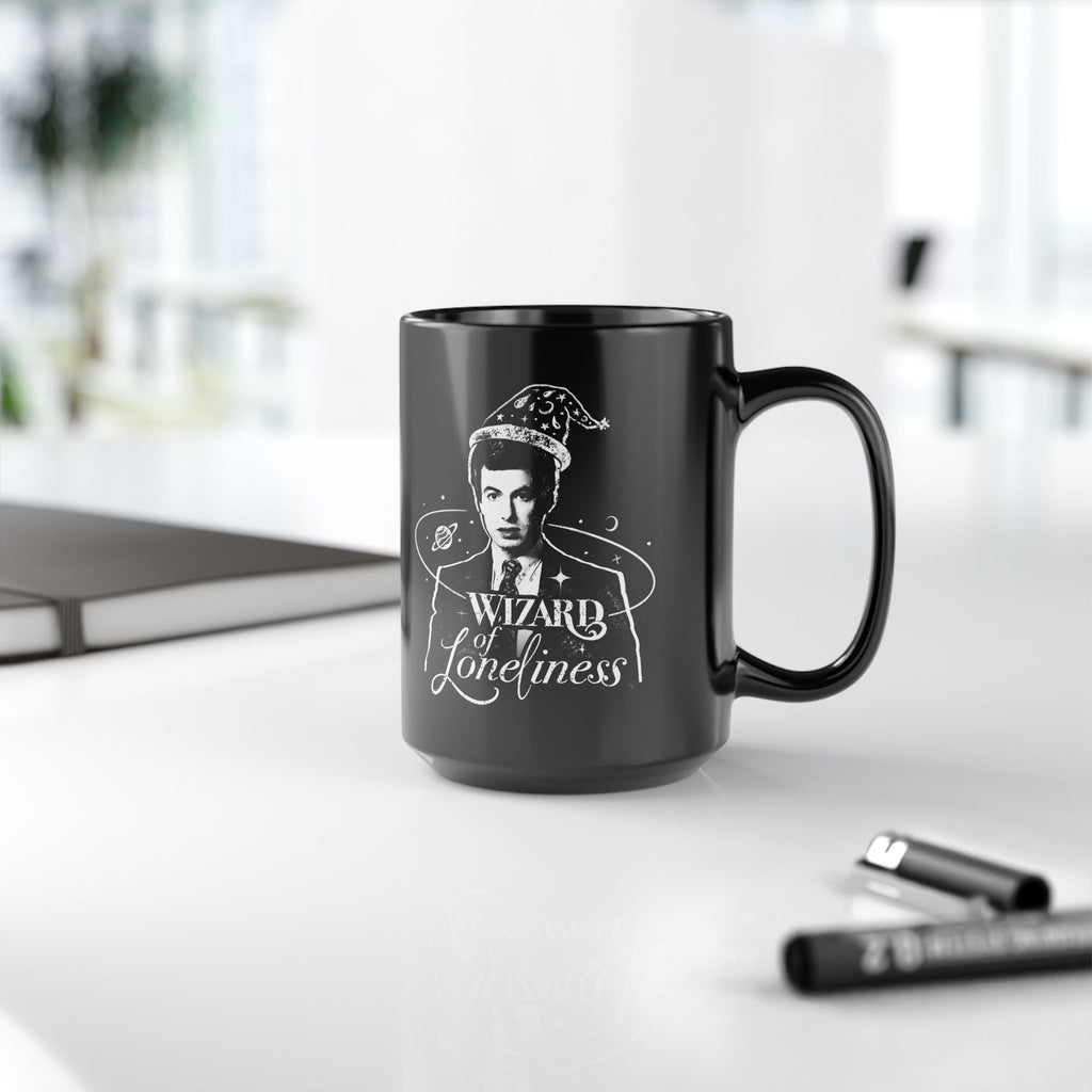 Wizard of Loneliness Black Mug (11oz, 15oz)