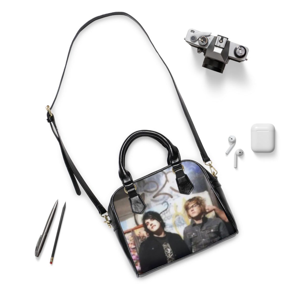 Brothers Shoulder Handbag