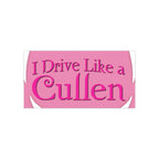 I Drive Like a Cullen Bumper Stickers Teen Goth Car Accessories - view 6