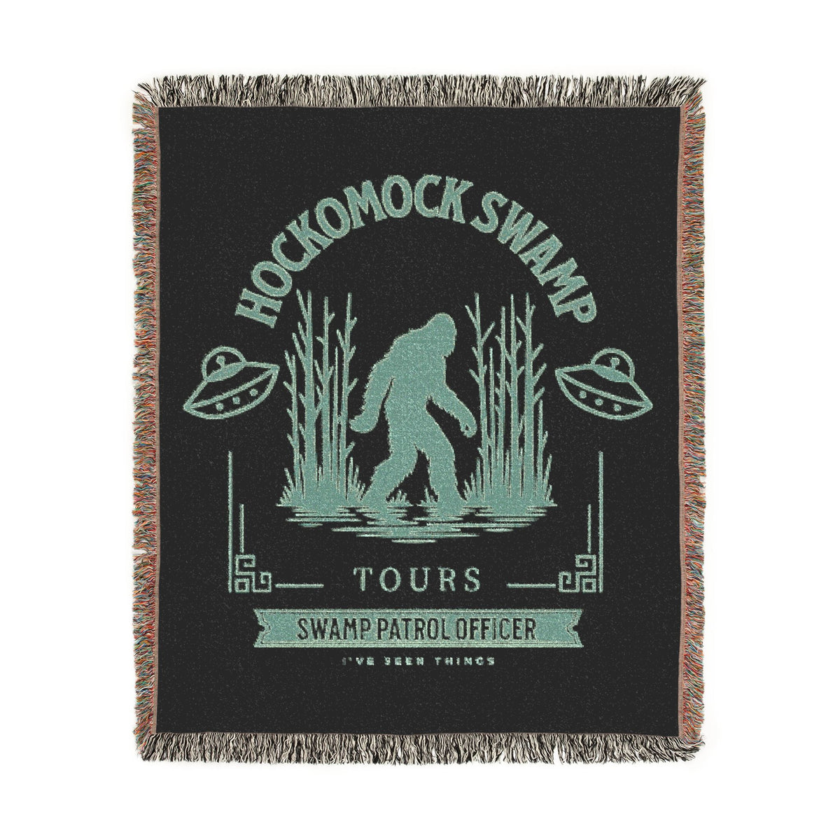 Hockomock Swamp Tours - Woven Blanket