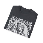 Death and the Maiden Shirt | Gothic Grim Reaper T-Shirt | Dellamorte Dark Academia Tee | Macabre Romance | Occult Halloween Apparel