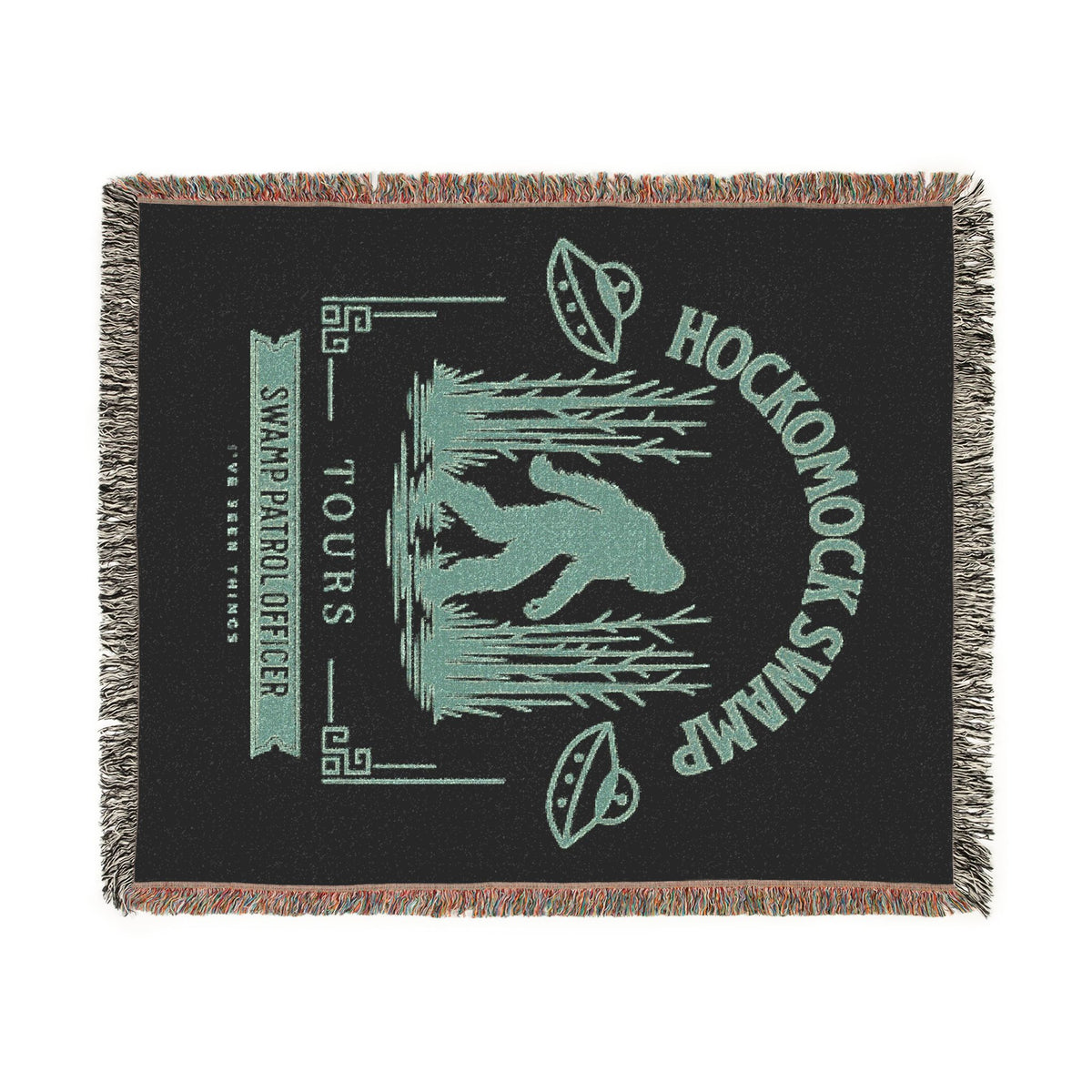 Hockomock Swamp Tours - Woven Blanket