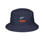 Embroidered Beach Dachshund Bucket Hat — Cute Summer Umbrella Dog Cap