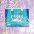 Cauldron Save Me Holographic Beach Tote Bag