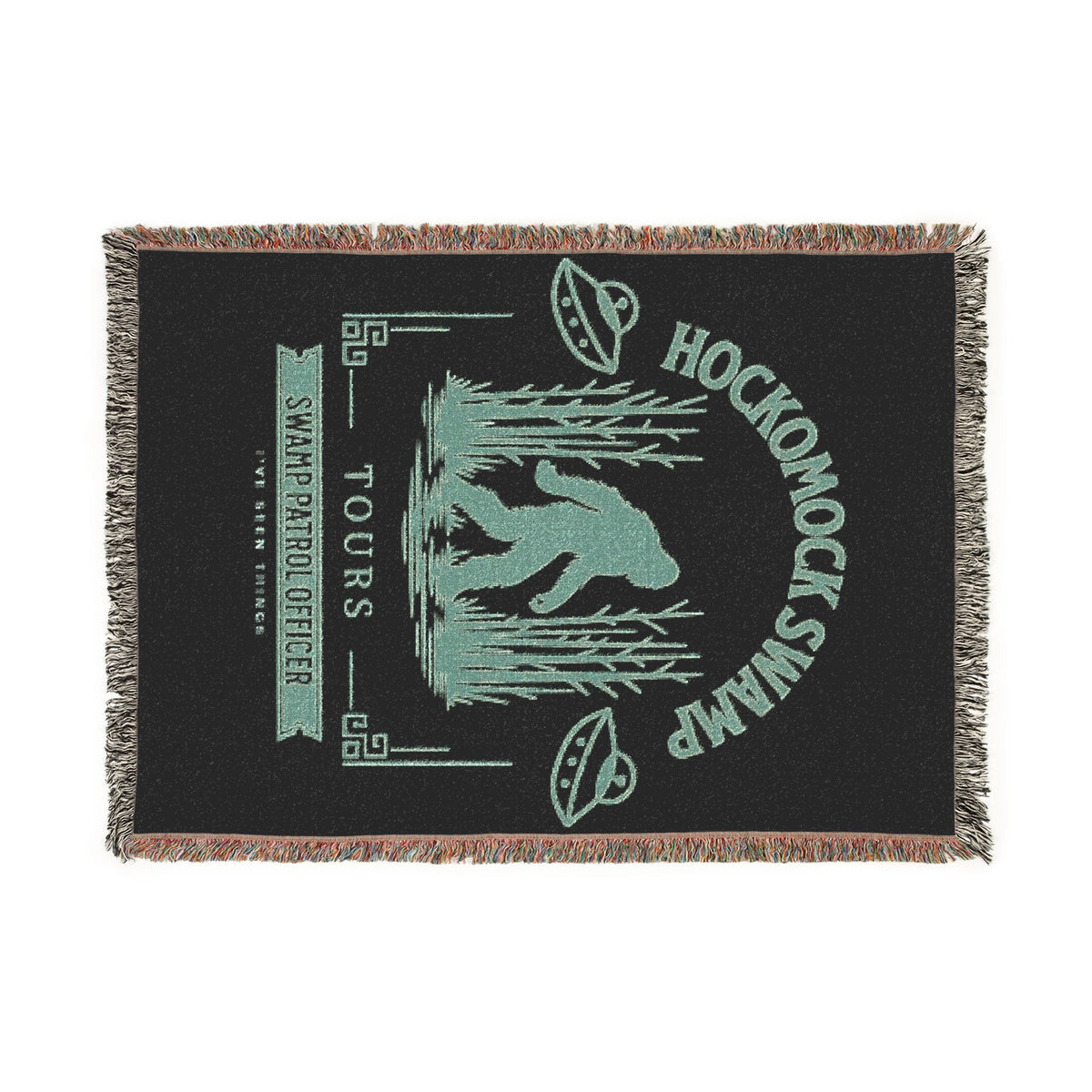 Hockomock Swamp Tours - Woven Blanket