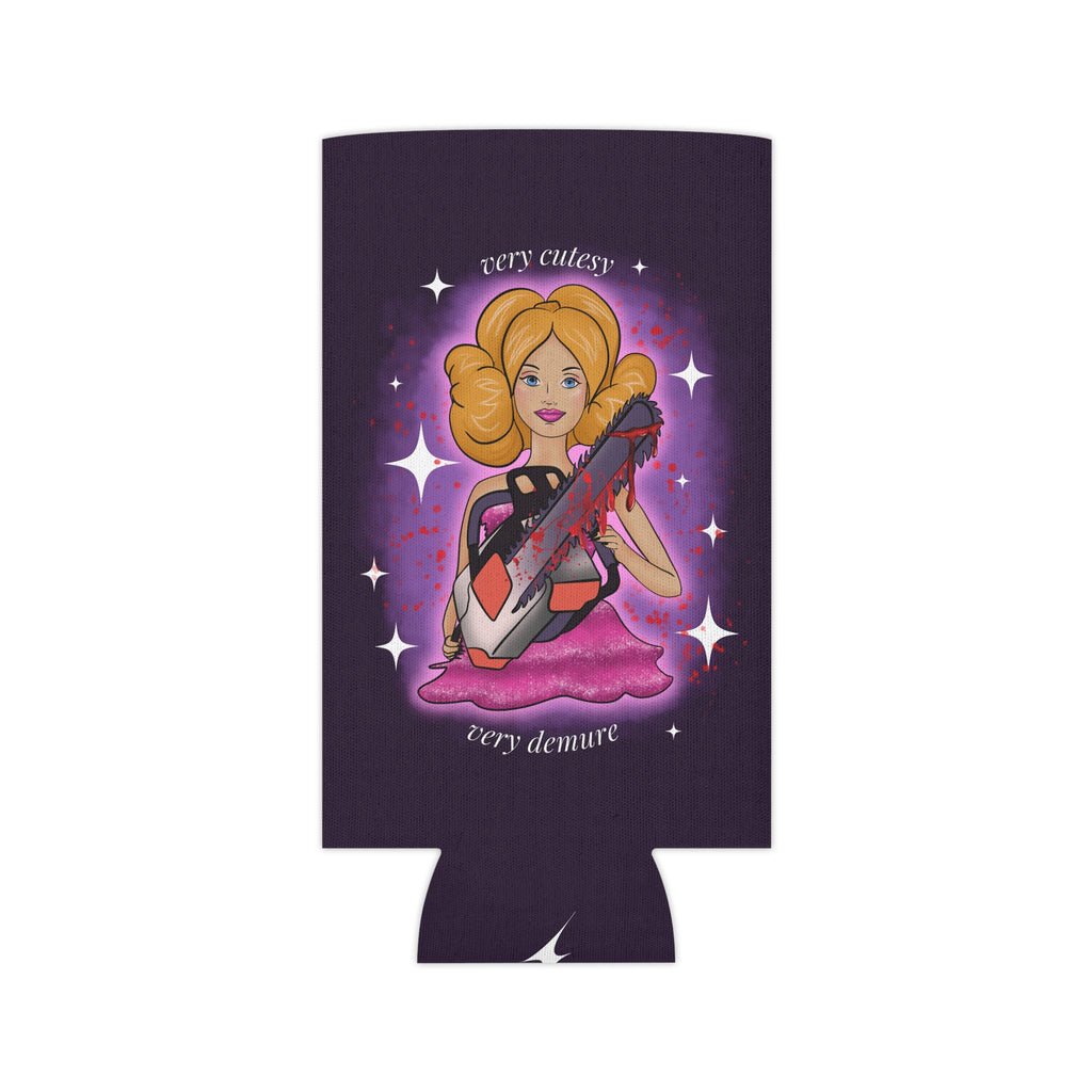 Cutesy Barbie Chainsaw Koozie