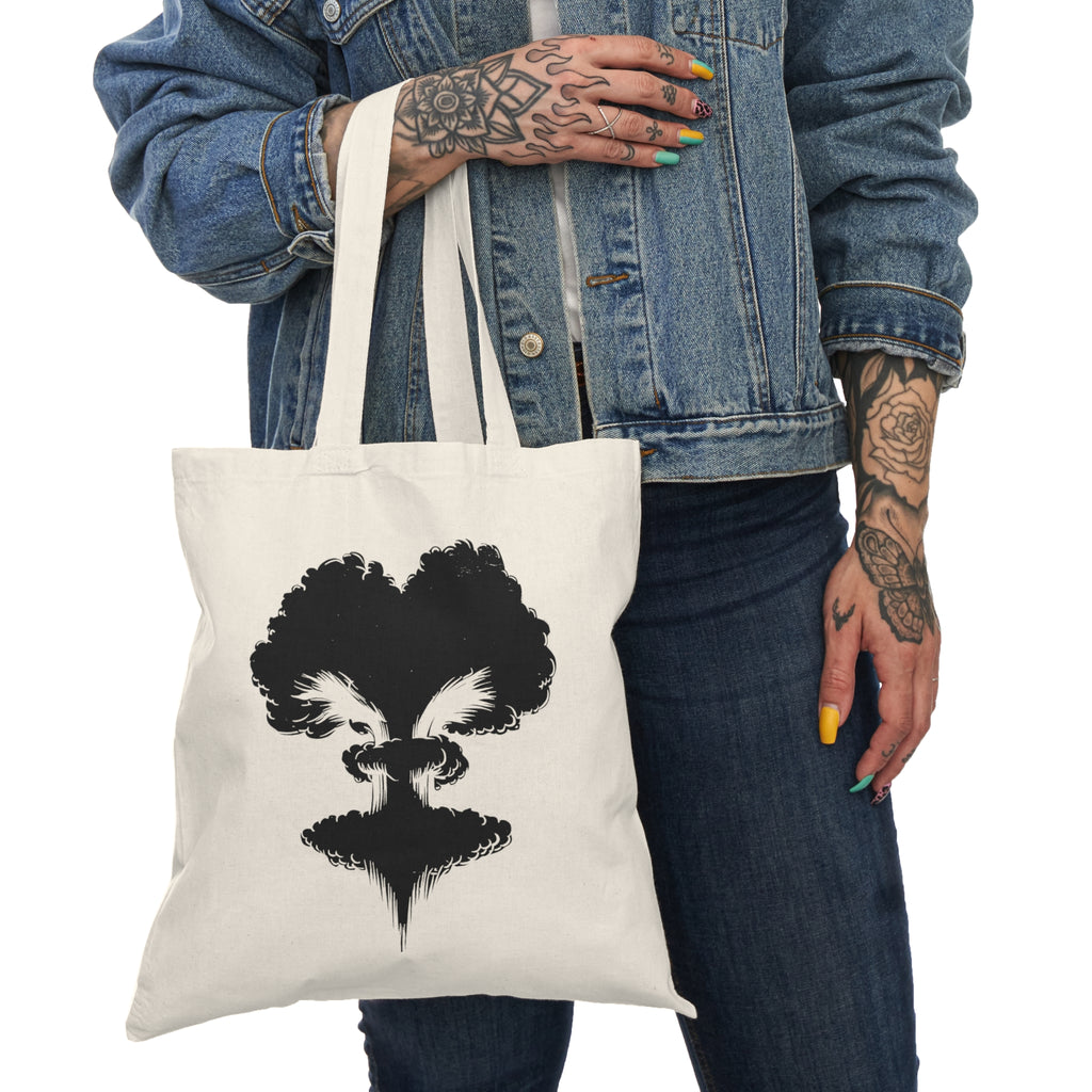 All Men are Cremated Natural Tote Bag