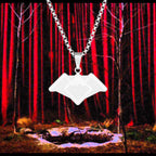 Twin Peaks Symbol Pendant Necklace