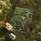 Supernatural Forensics Society Picnic Blanket