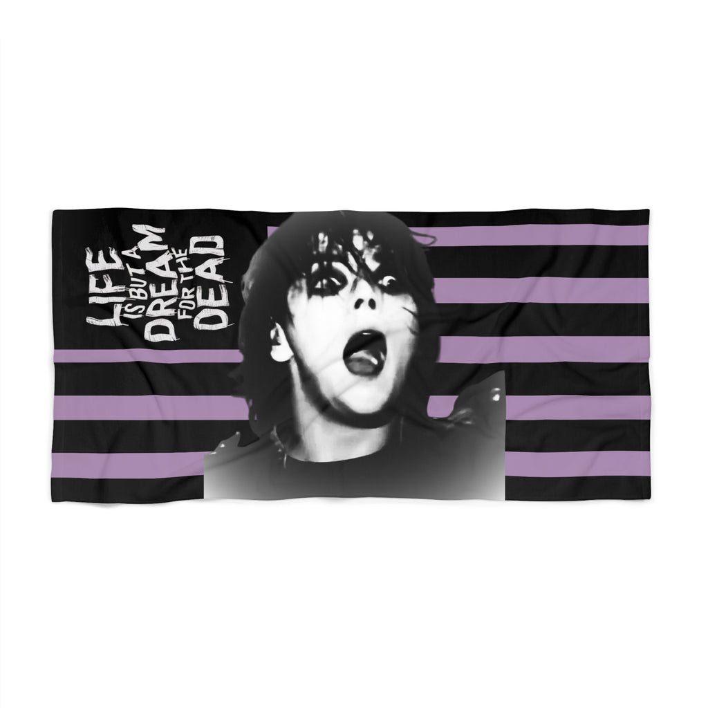 Gerard Beach Towel - Life Is But A Dream for the Dead