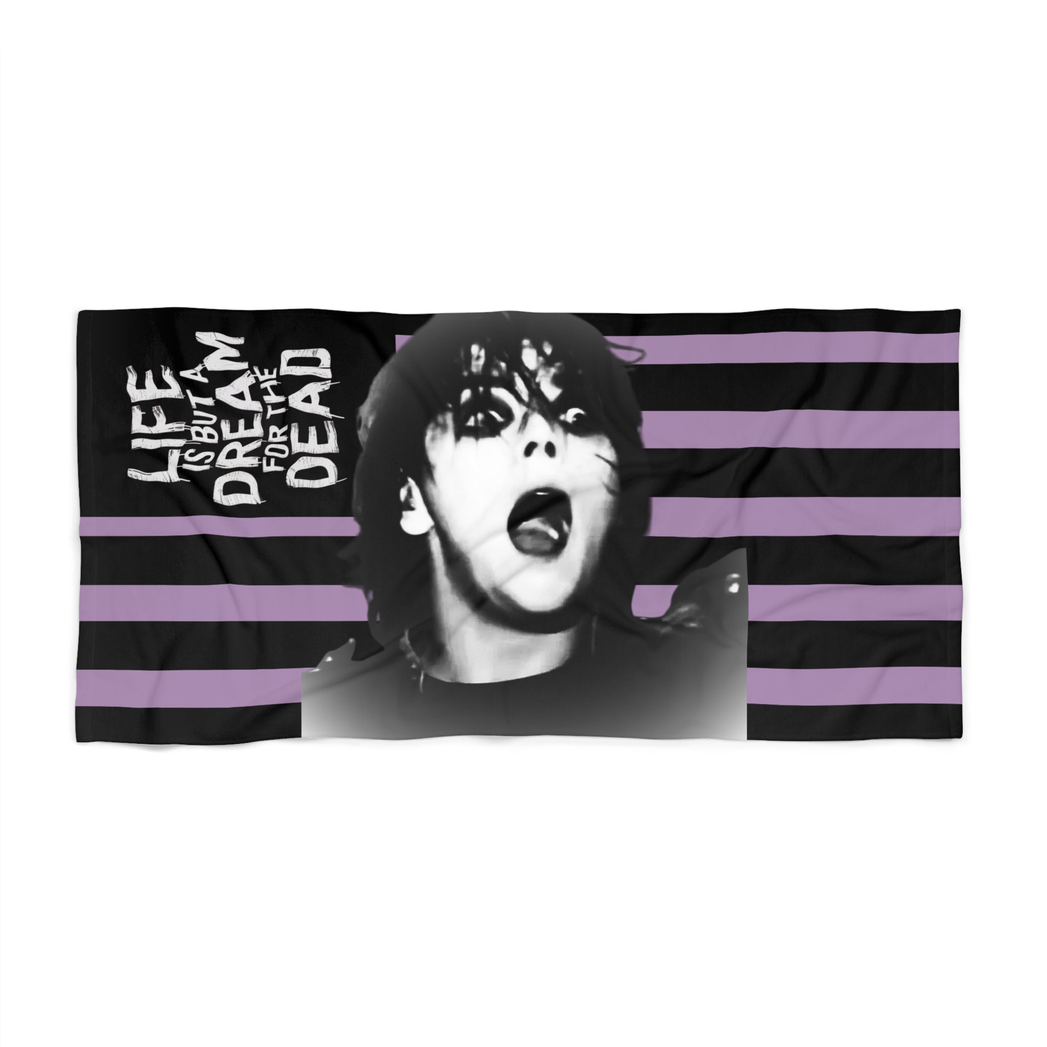 Gerard Beach Towel - Life Is But A Dream for the Dead