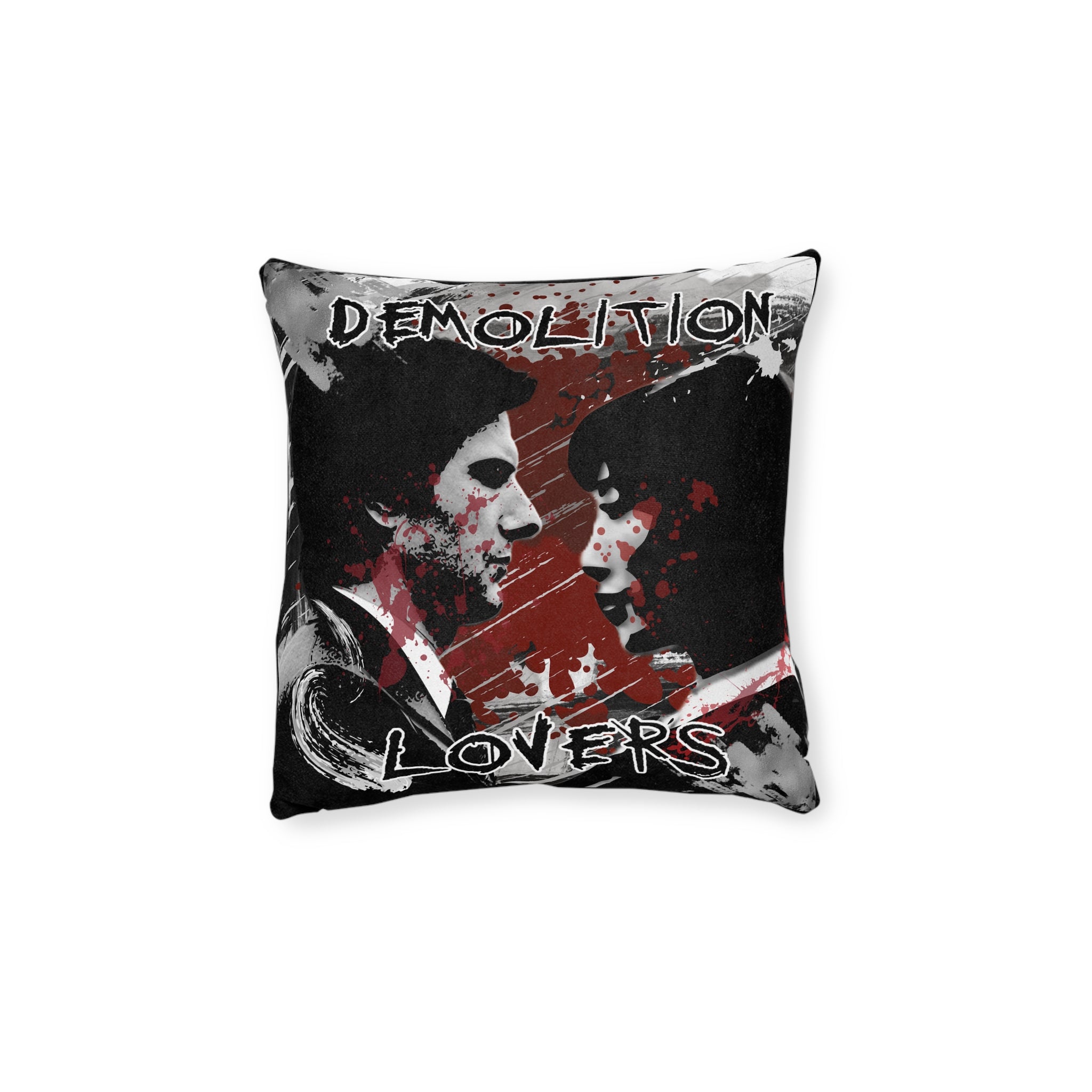 Demolition Lovers Pillow | Severance + MCR 12" × 12"
