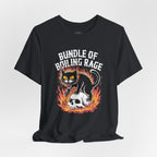 Bundle of Boiling Rage Cat Tee Vintage Black