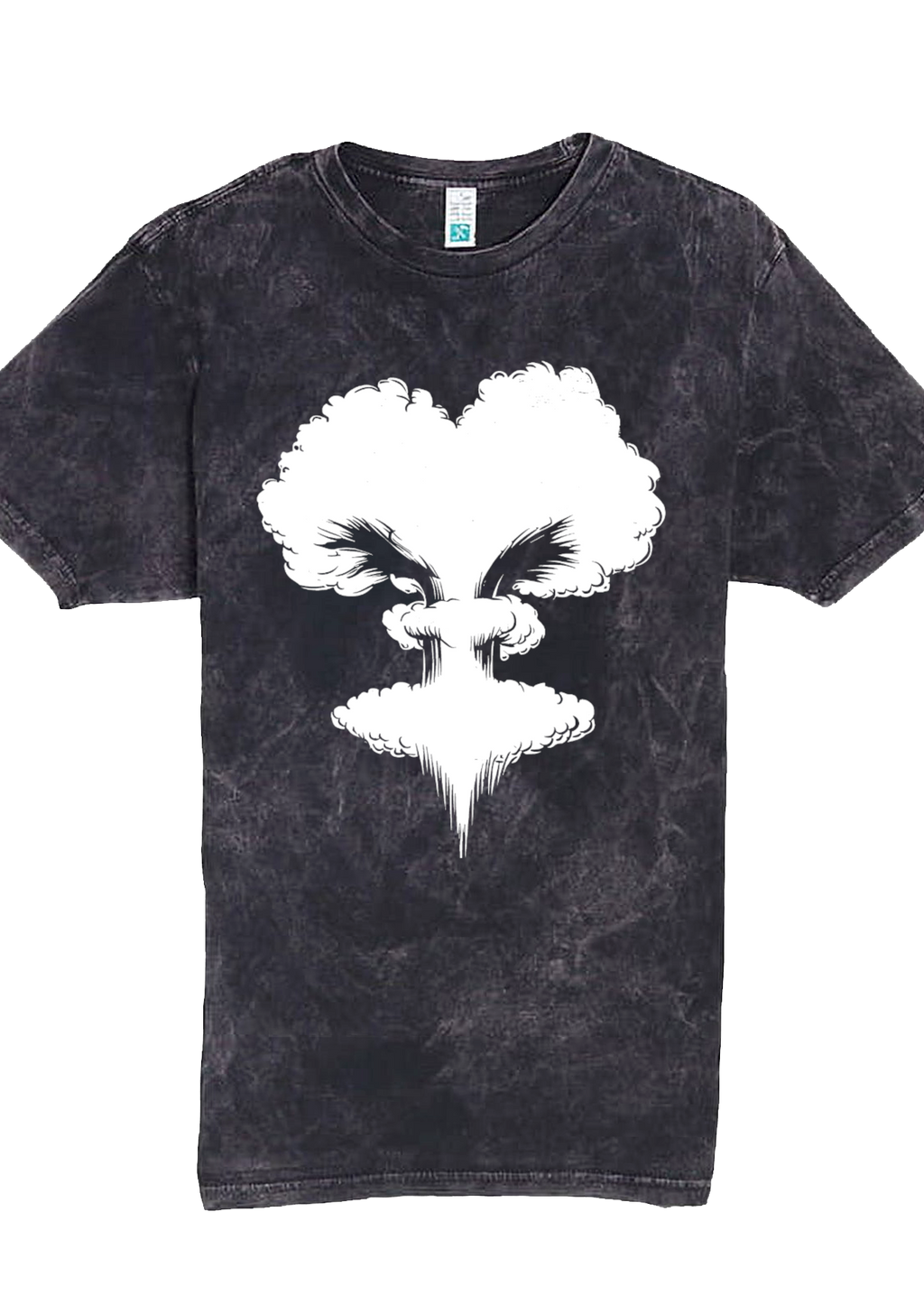 Fix Your Hearts or Die Tee - 100% Cotton Vintage Black