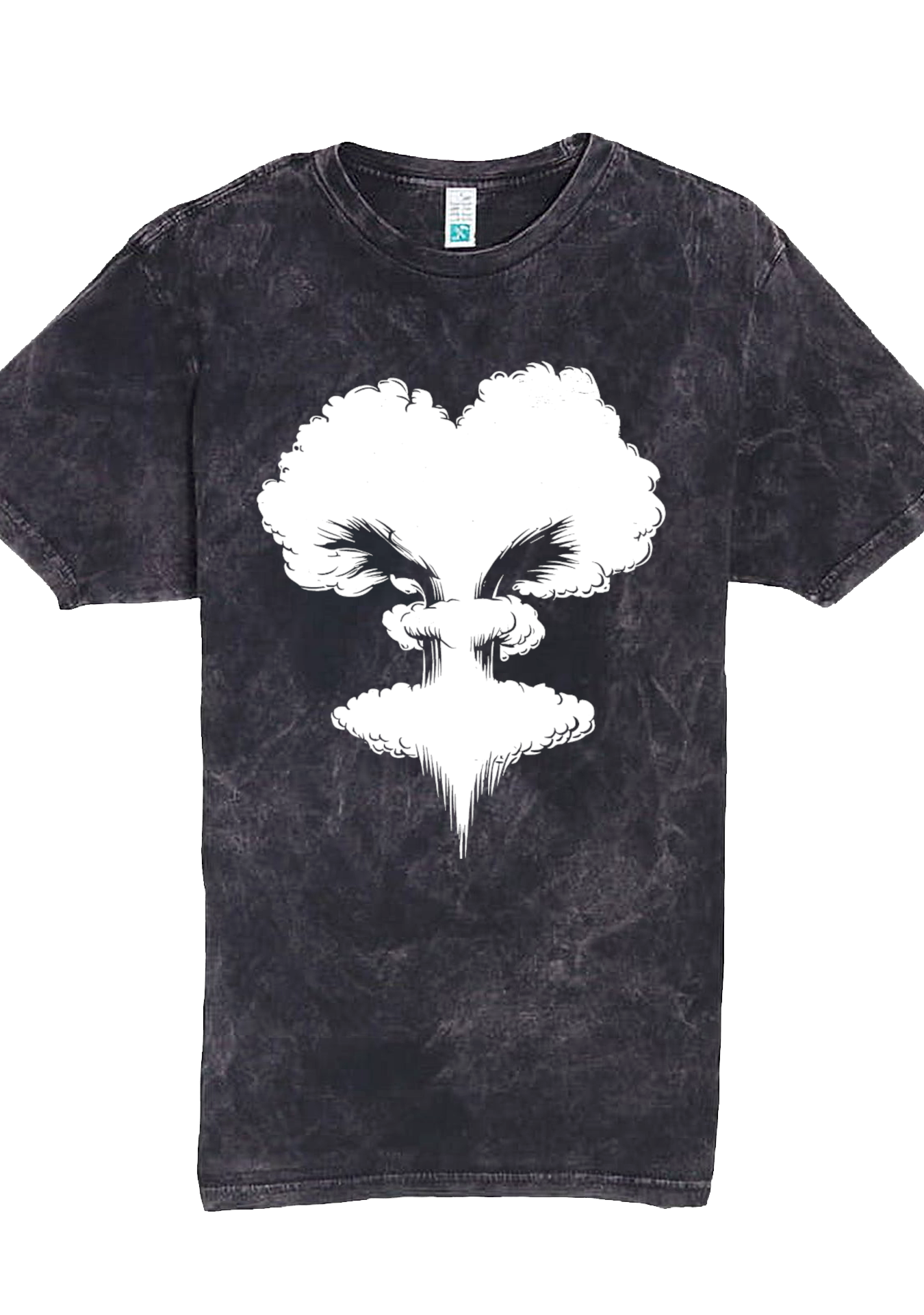 Fix Your Hearts or Die Tee - 100% Cotton Vintage Black