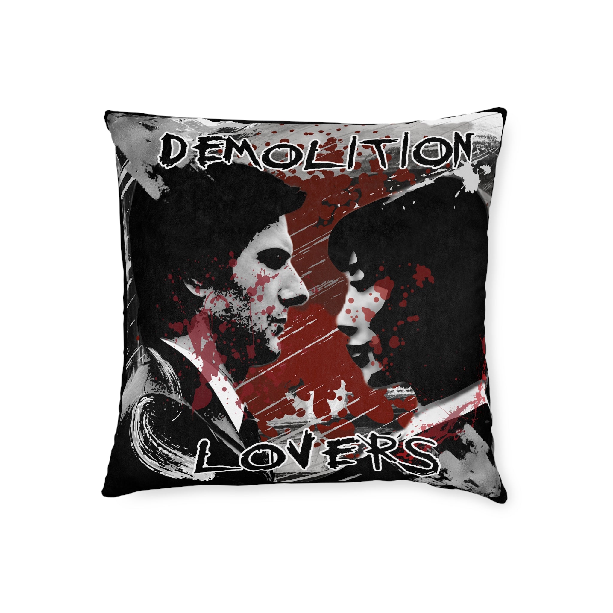 Demolition Lovers Pillow | Severance + MCR 18" × 18"