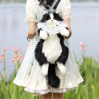 Tuxedo Cat Backpack – Cute Bag for Cat Fans Daily Companion Tuxedo Backpack