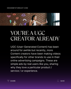 UGC Starter Guide PDF Digital Download