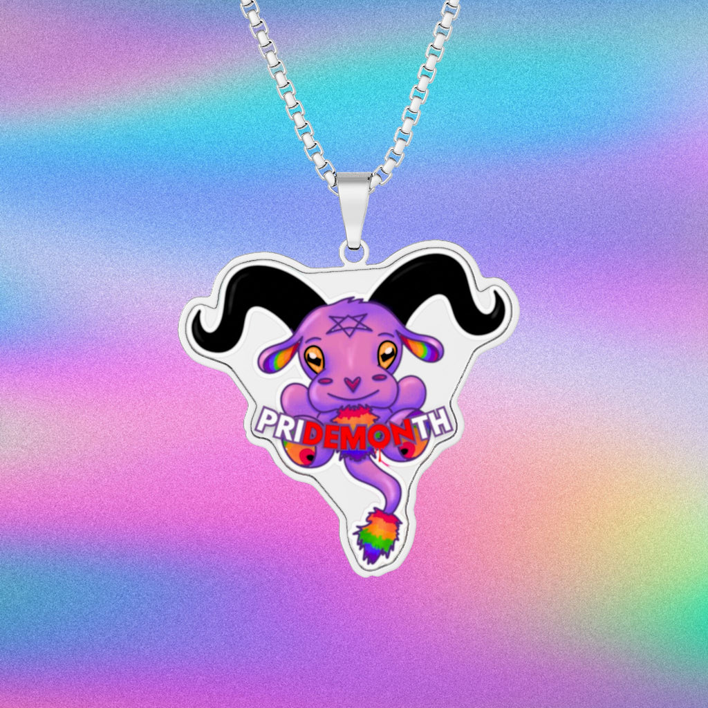 Pride Demon Pendant Necklace