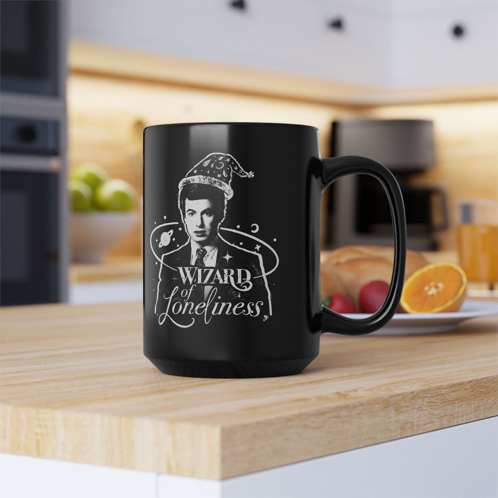 Wizard of Loneliness Black Mug (11oz, 15oz)
