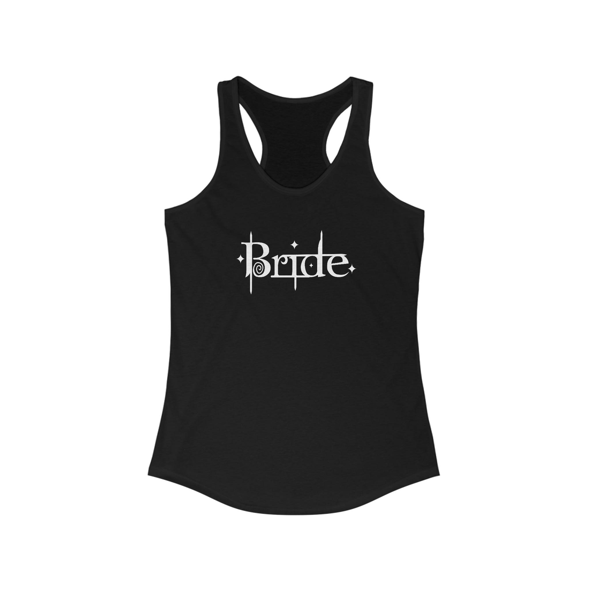 Vampire Bride Twilight Tank Top Solid Black