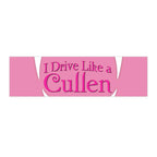 I Drive Like a Cullen Bumper Stickers Teen Goth Car Accessories - view 8