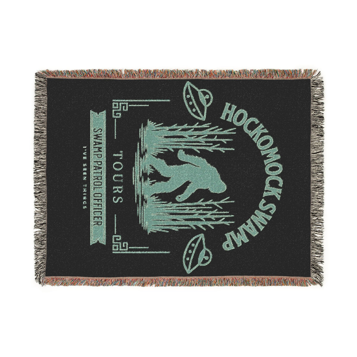 Hockomock Swamp Tours - Woven Blanket