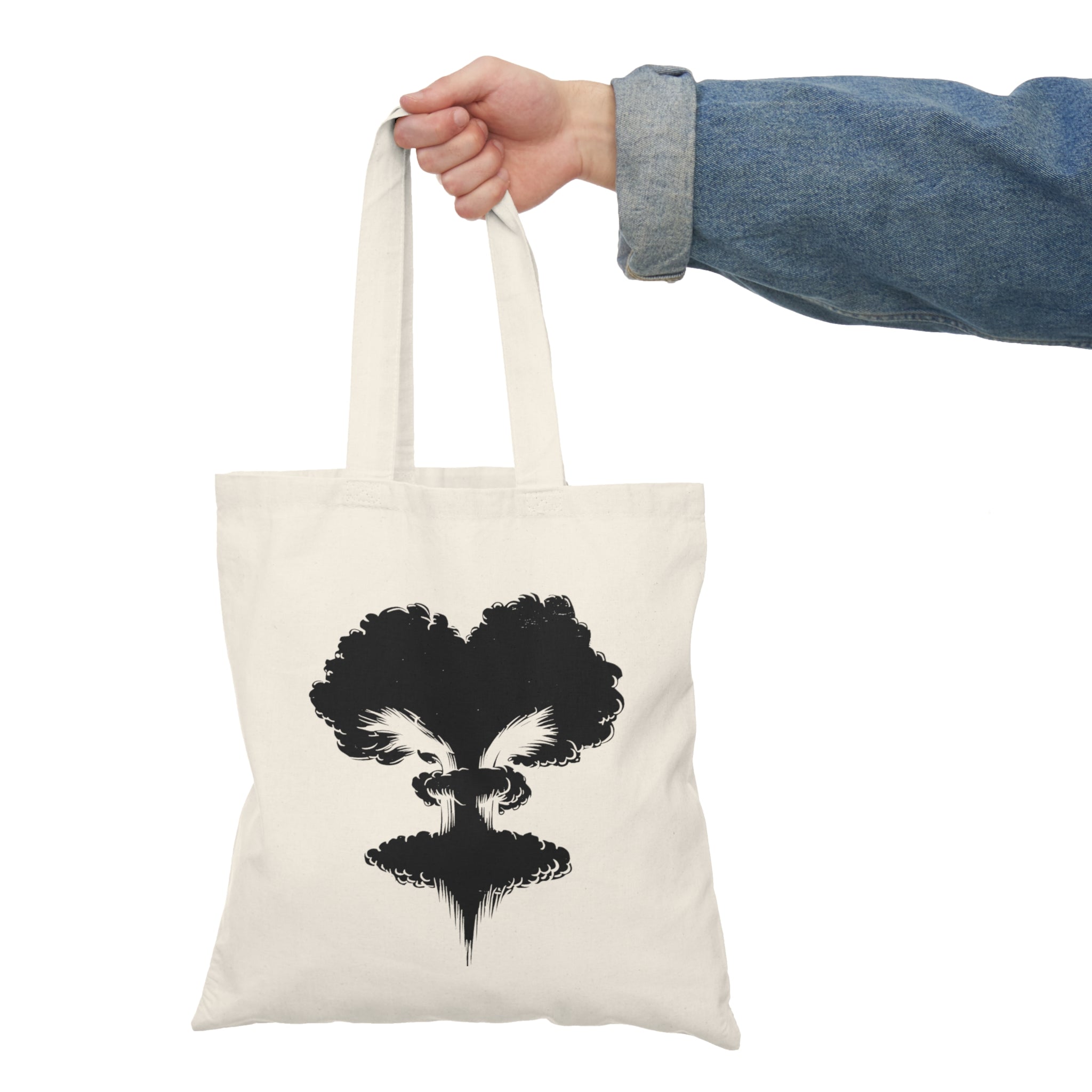 All Men are Cremated Natural Tote Bag