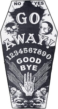 Go Away Ouija Coffin Beach Towel
