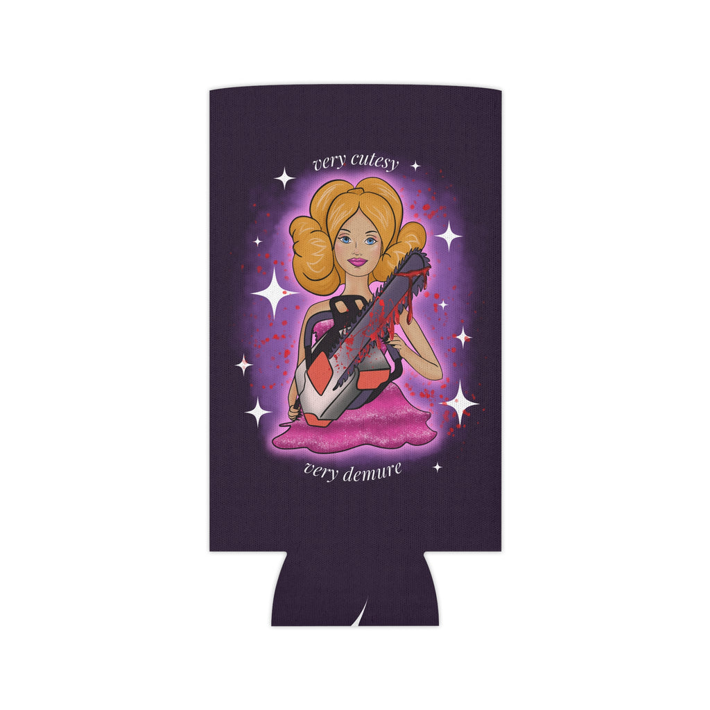 Cutesy Barbie Chainsaw Koozie