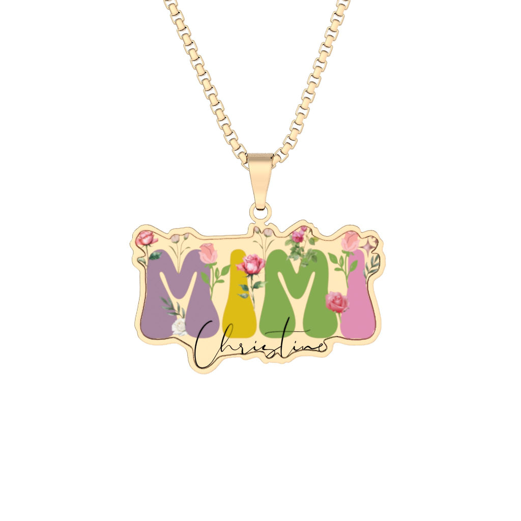 Personalizable Mimi Pendant Necklace