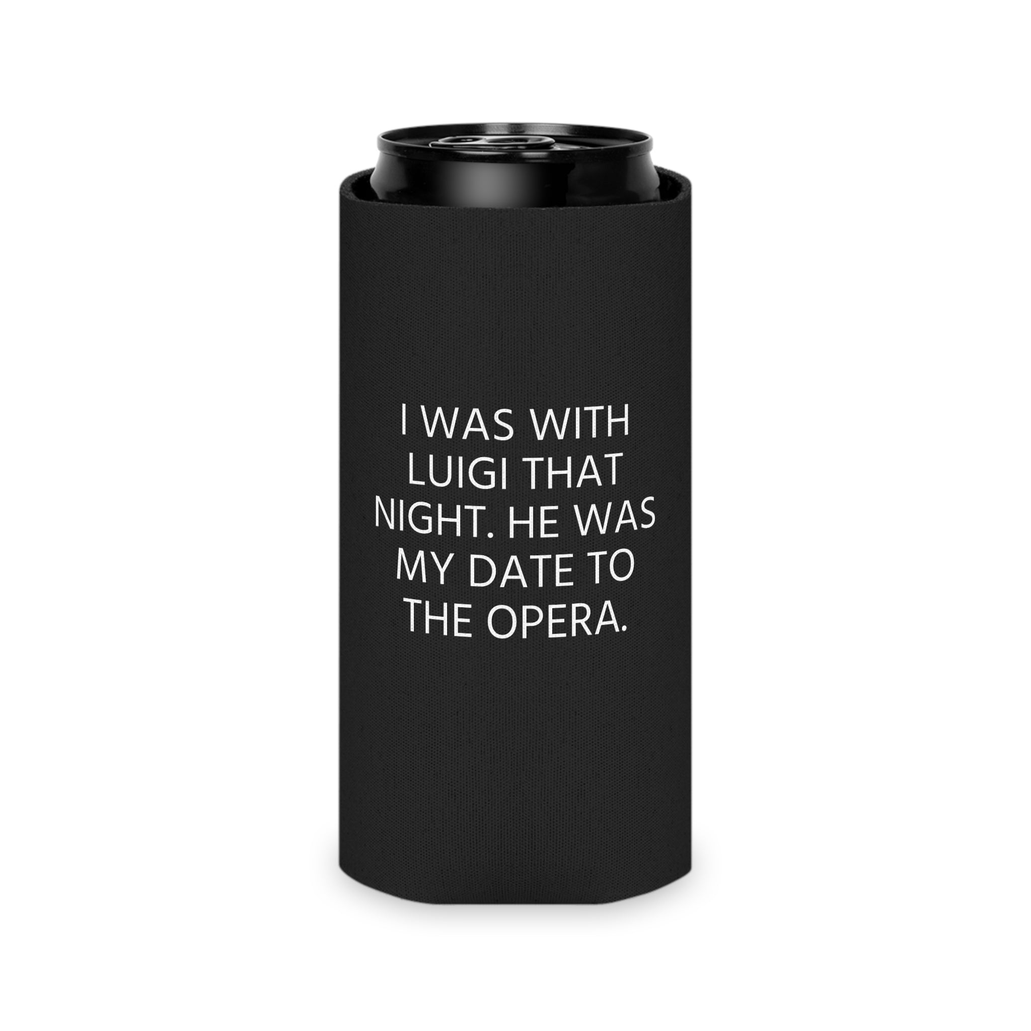 Luigi Can Koozie