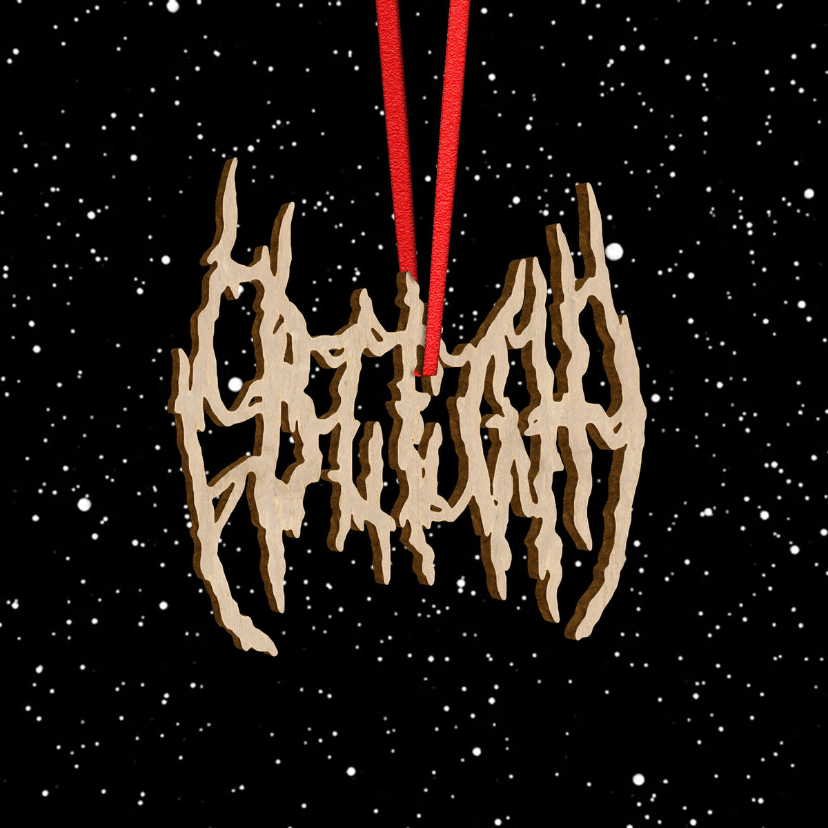 BLEGH Wooden Ornament