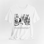 Nervous Cat Tee White