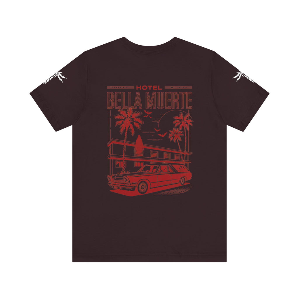 Hotel Bella Muerte - Oxblood T-Shirt Oxblood Black