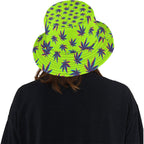 Weed Leaf 420 Unisex Summer Bucket Hat - alternate view